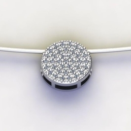 PG REDONDO C/ ZIRC. CRISTAL