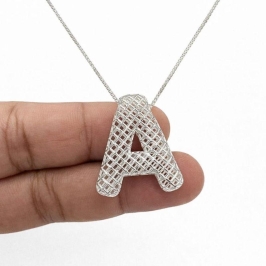 PG LETRA A ALFABETO S/ ZIRC. G