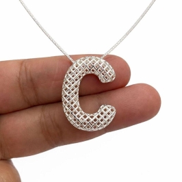 PG LETRA C ALFABETO S/ ZIRC. G