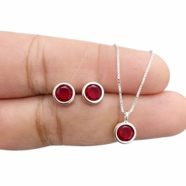 CJ REDONDO 6MM EMBUTIDO RUBI