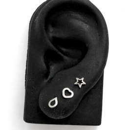 TRIO COR/EST/GOTA VAZADOS ESTAMPA