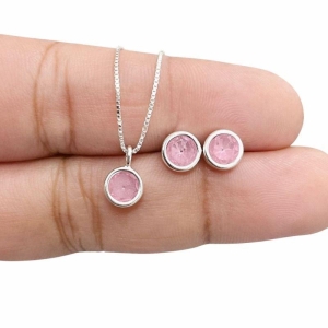 CJ REDONDO 6MM EMBUTIDO ROSA