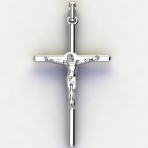 PG JESUS NA CRUZ MÉDIA SEM ZIRC. INCOLOR