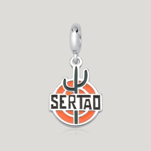 Pingente Sertão Resinado - Prata 925