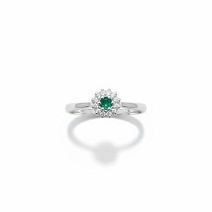 ANEL FORMATURA C/ ZIRC. ESMERALDA