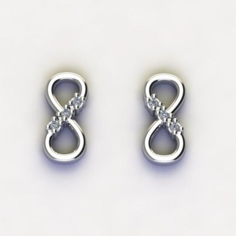 CONJUNTO NFINITO C/ ZIRC. CRISTAL P