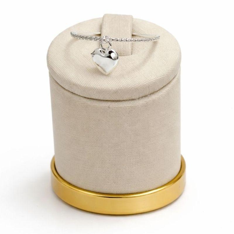 ANEL PINGENTE  CORAÇÃO LISO