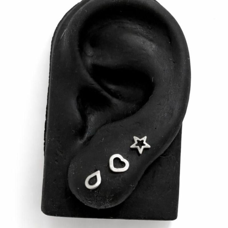 TRIO COR/EST/GOTA VAZADOS ESTAMPA