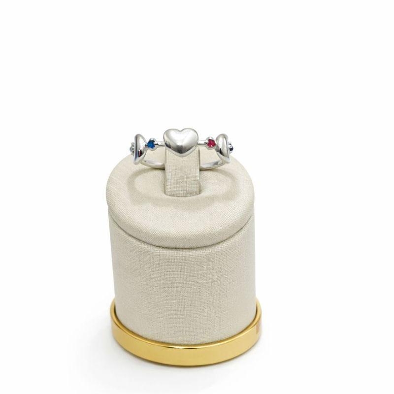 ANEL CORAÇÃO PDL COLLOR COM LUA