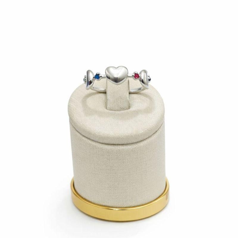 ANEL CORAÇÃO PDL COLLOR COM LUA