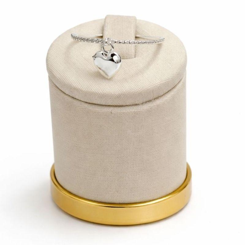 ANEL PINGENTE  CORAÇÃO LISO