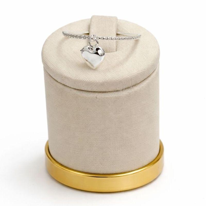 ANEL PINGENTE  CORAÇÃO LISO