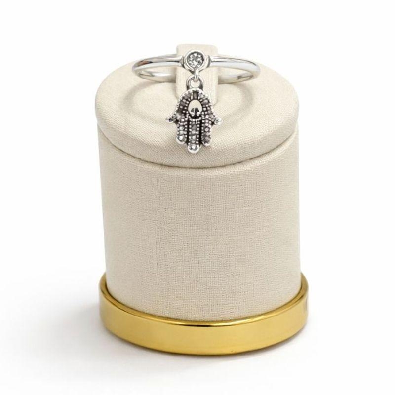 ANEL PINGENTE MÃO DE FÁTIMA