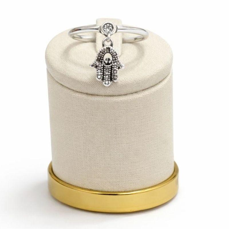 ANEL PINGENTE MÃO DE FÁTIMA