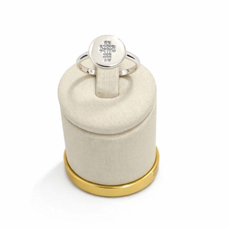 ANEL REDONDO CRUZ CRAVEJADA