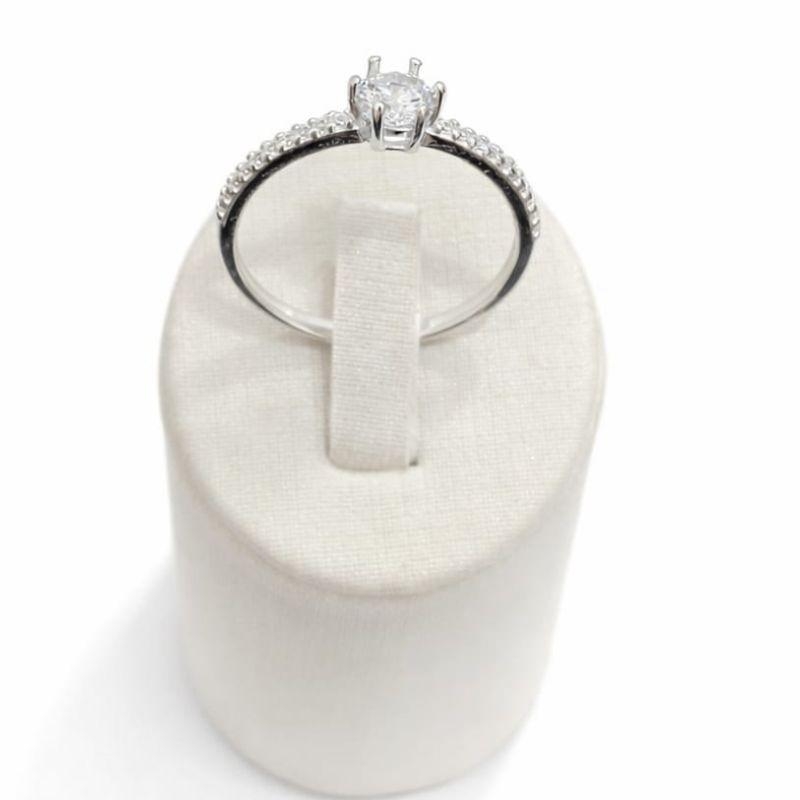 ANEL SOLITARIO C/ ZIRC. 5.5MM