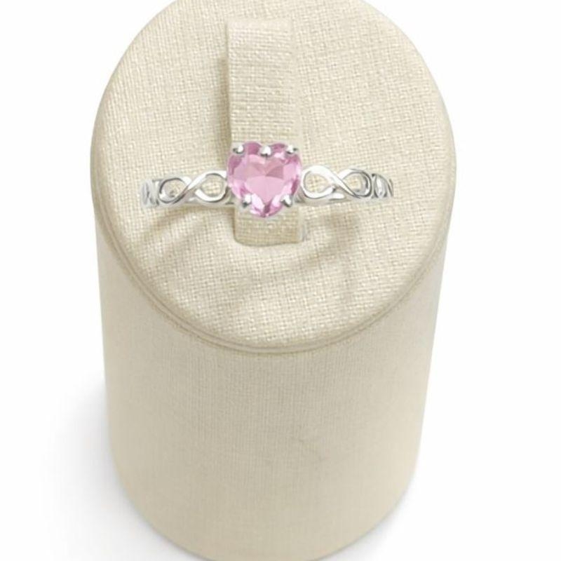 ANEL SOLITÁRIO INFINITO CORAÇÃO