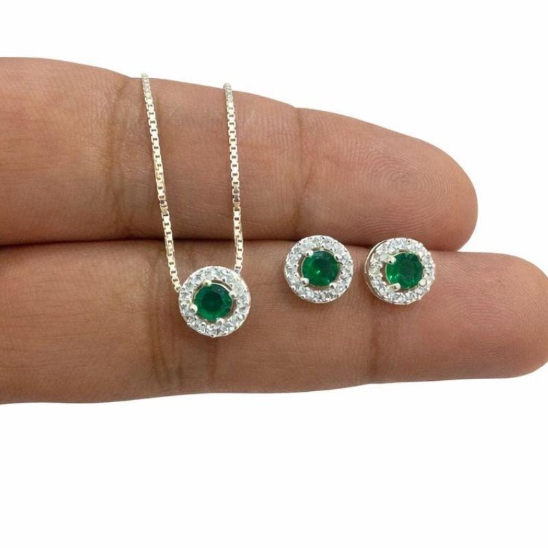 BRINCO REDONDO PEDRA 4MM C/ ZIRC