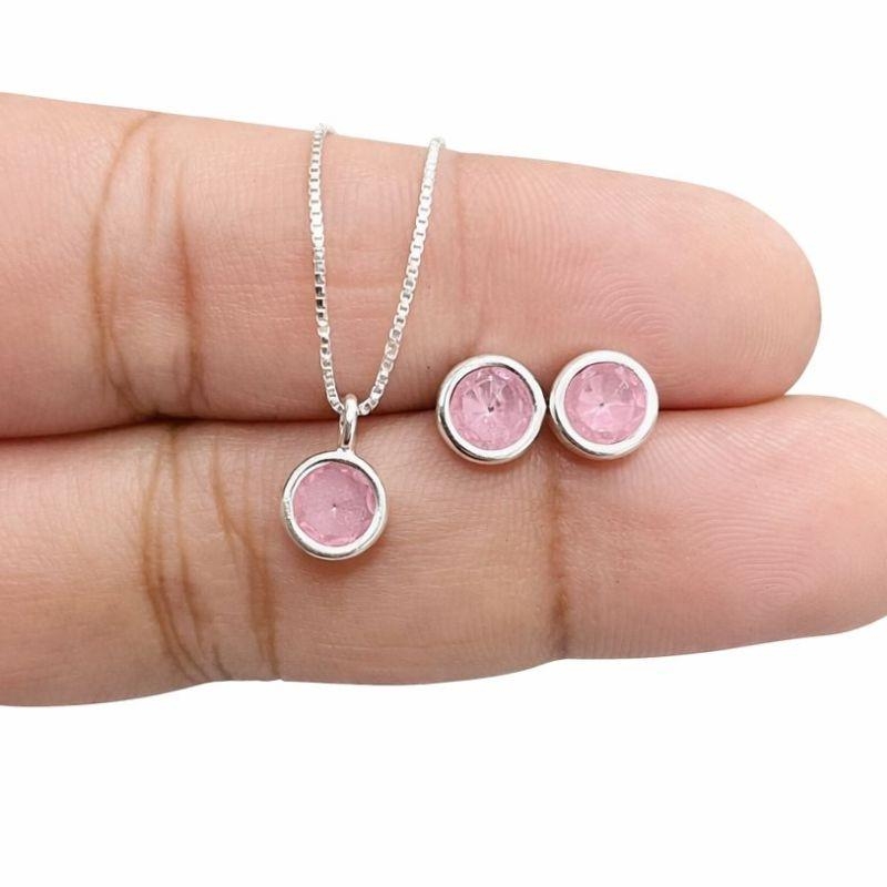 CJ REDONDO 6MM EMBUTIDO ROSA