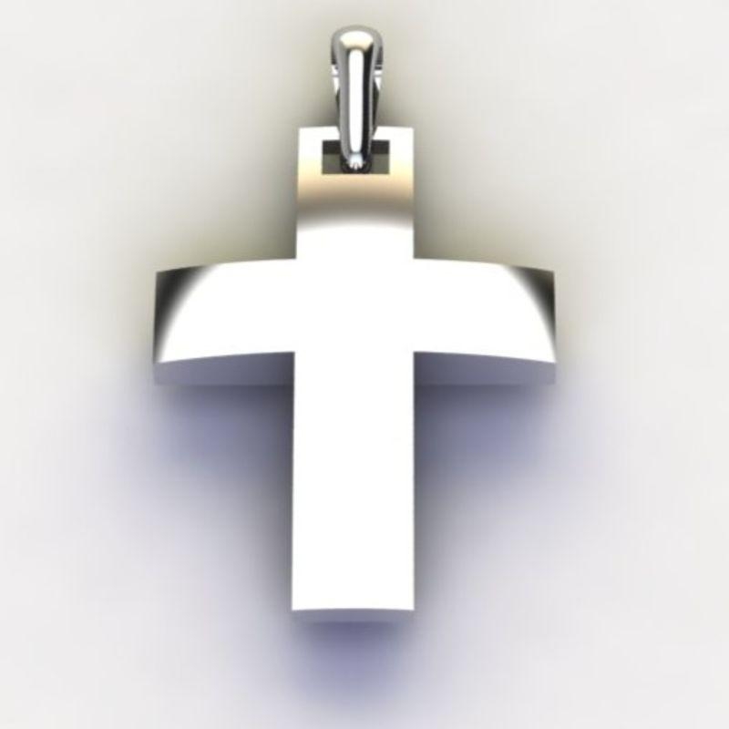 PG CRUZ PEQUENA SEM ZIRC. INCOLOR