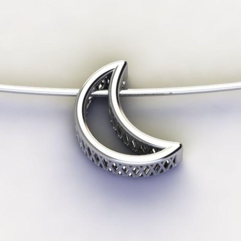 PG  GALERIA LUA VAZADA 15X06MM S/ ZIRC. INCOLOR