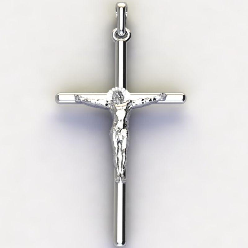 PG JESUS NA CRUZ MÉDIA SEM ZIRC. INCOLOR