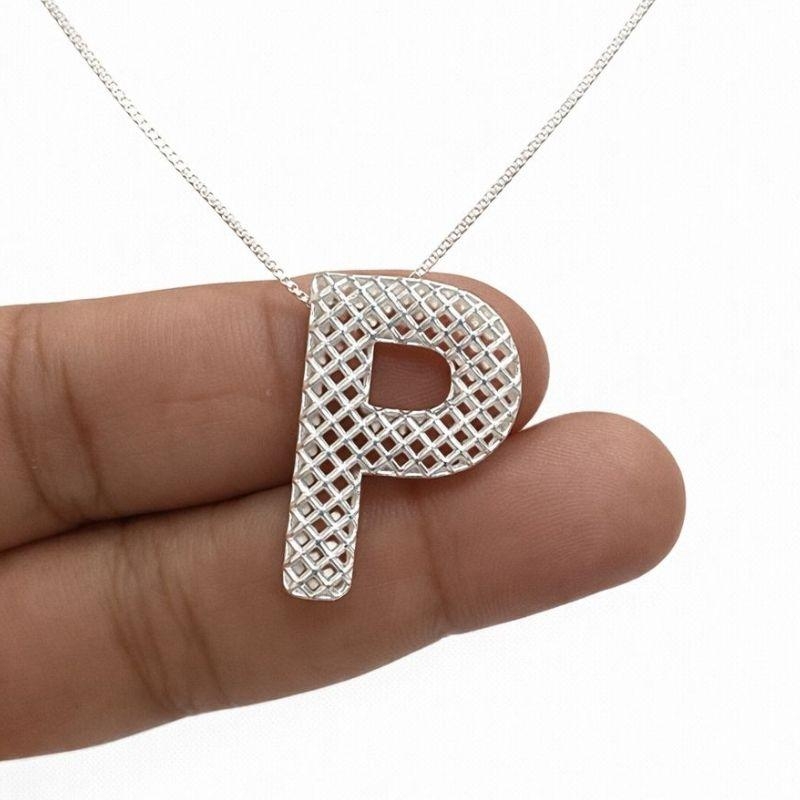 PG LETRA P ALFABETO S/ ZIRC. G