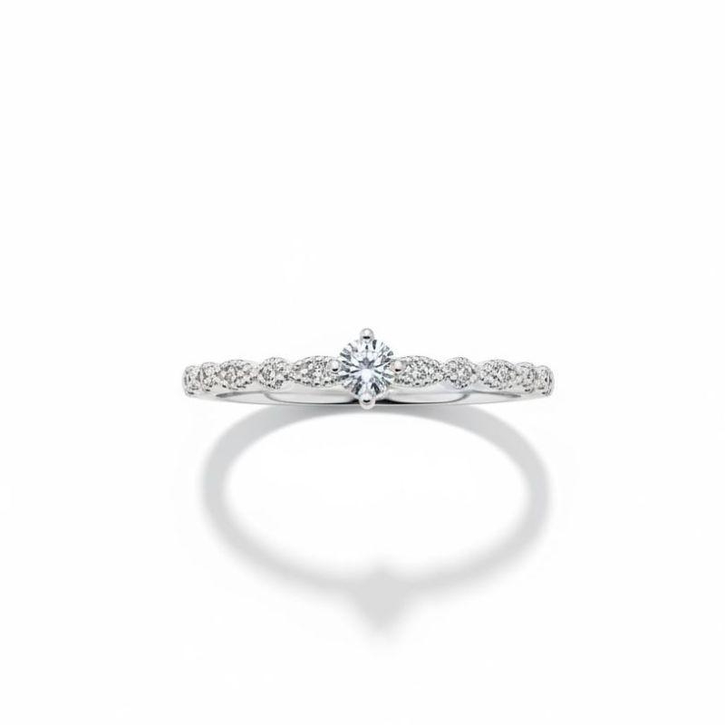 ANEL SOLITÁRIO C/ ZIRC. 3MM CRISTAL