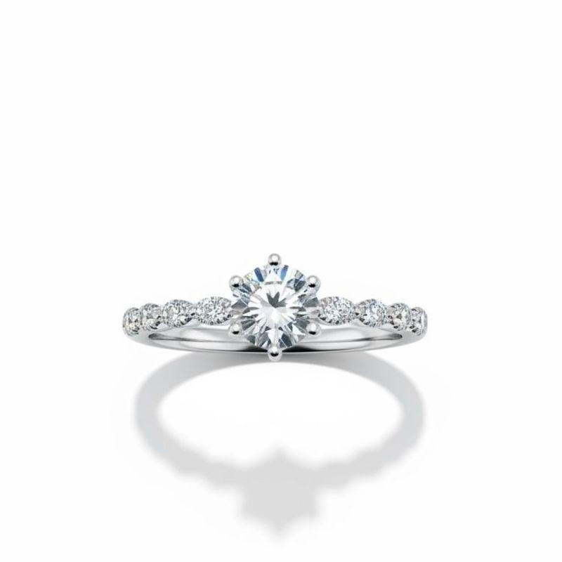 ANEL SOLITÁRIO C/ ZIRC. 5,5MM CRISTAL