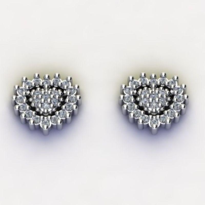 BRINCO CORAÇÃO C/ ZIRC. CRISTAL