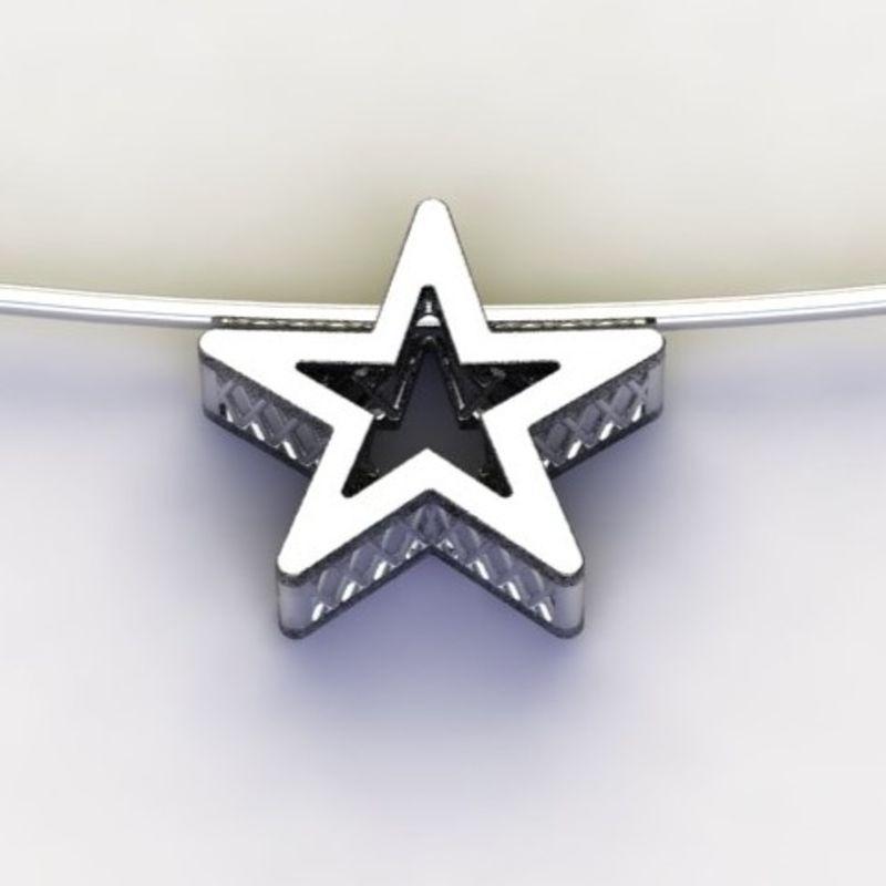 PG GALERIA ESTRELA VAZADA 15MM S/ ZIRC.
INCOLOR