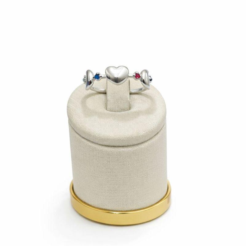 ANEL CORAÇÃO PDL COLLOR COM LUA