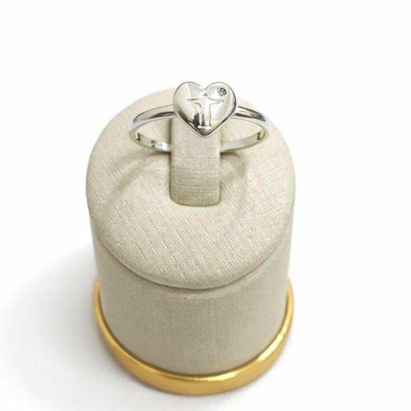 ANEL PLQ CORAÇÃO CRISTO