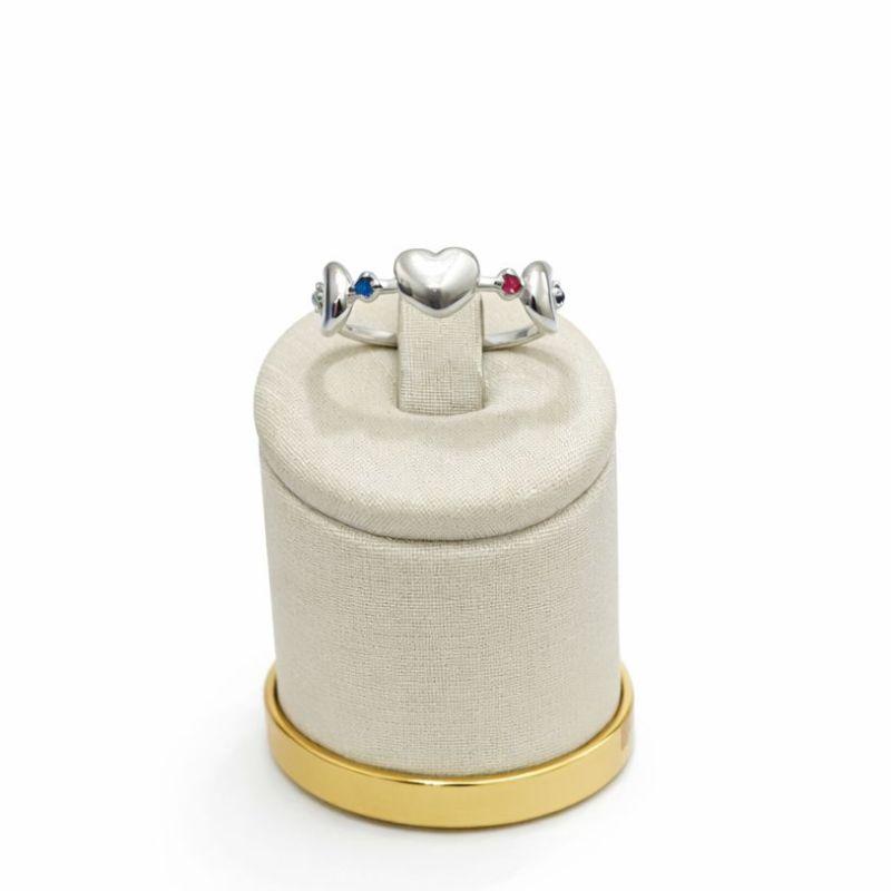 ANEL CORAÇÃO PDL COLLOR COM LUA