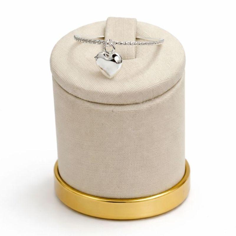 ANEL PINGENTE  CORAÇÃO LISO