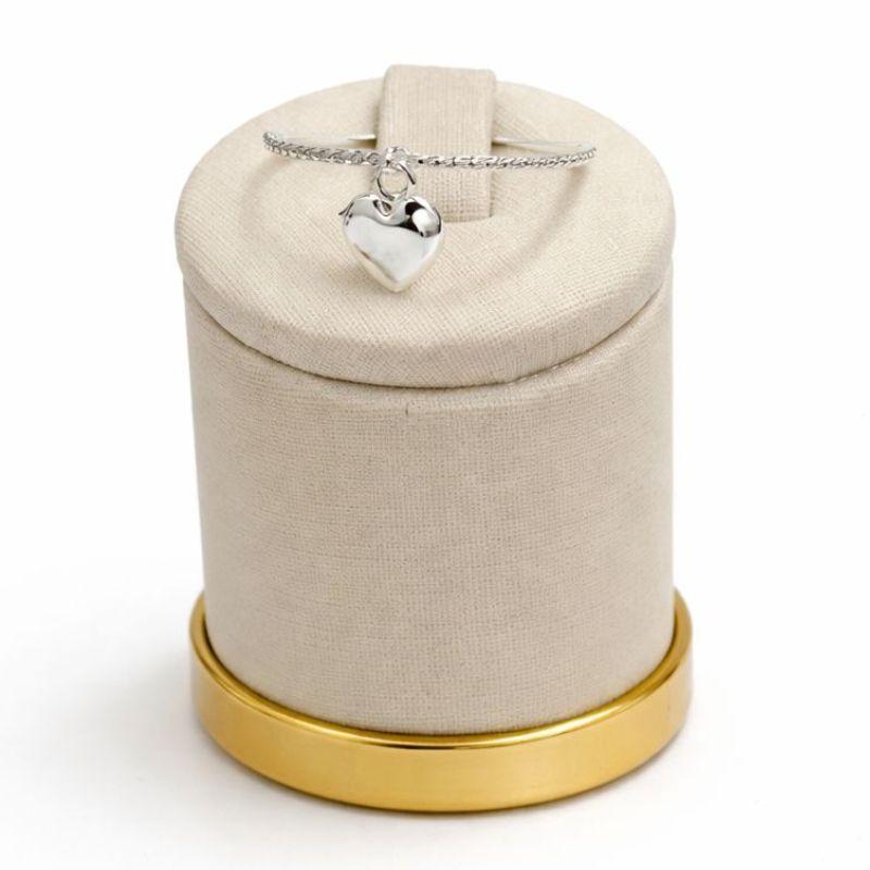 ANEL PINGENTE  CORAÇÃO LISO