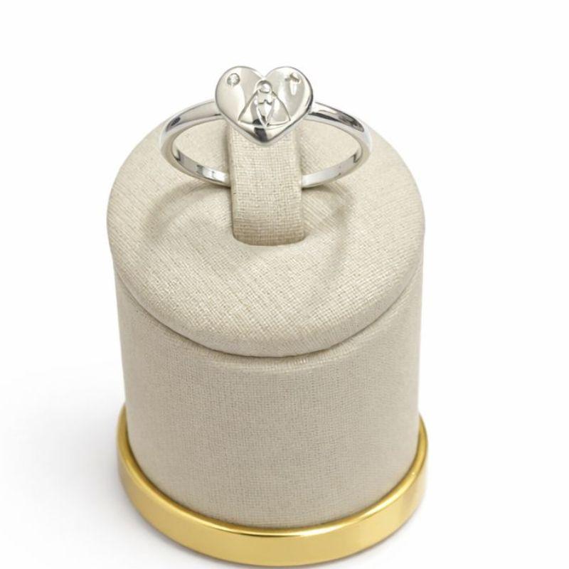 ANEL PLQ CORAÇÃO N.S.R