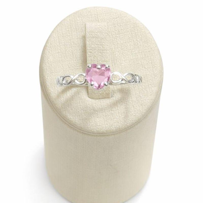 ANEL SOLITÁRIO INFINITO CORAÇÃO