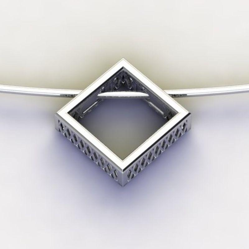 PG GALERIA QUADRADO VAZADO 10MM S/ ZIRC.
INCOLOR