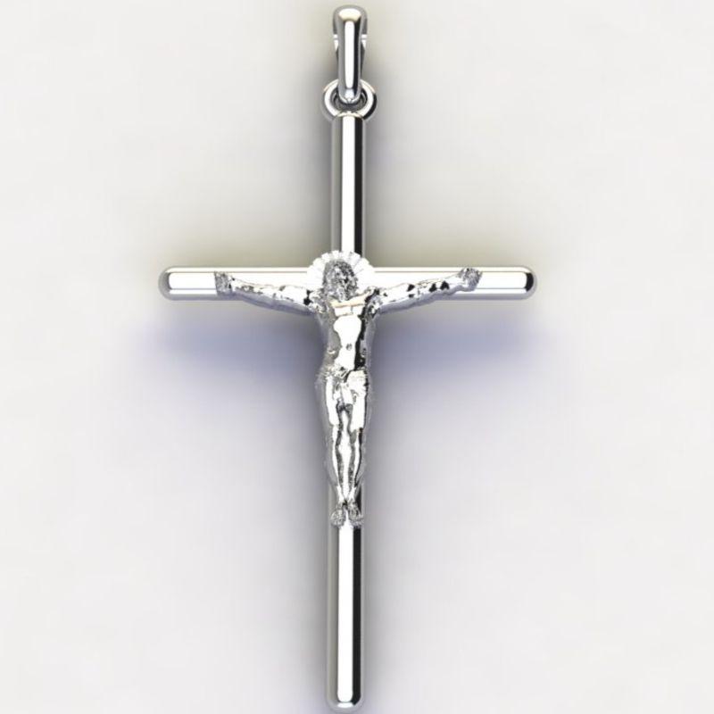 PG JESUS NA CRUZ MÉDIA SEM ZIRC. INCOLOR