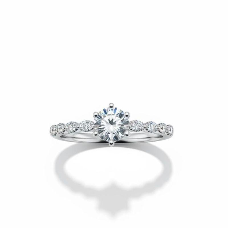 ANEL SOLITÁRIO C/ ZIRC. 5,5MM CRISTAL